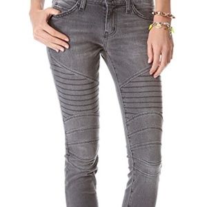 Current Elliot Moto Skinny Jeans